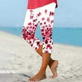 thumbnail image 3 of Capri Leggings for Women New Style Summer Print Yoga Capris Pants Quick Drying Capris for Women Plus, 3 of 4