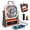 Orange, variant on Roykaw 20000 mAH Portable Fan Rechargeable Fan 36+ Hrs Work, Battery Powered, Cordless Camping Fan, Ultra-bright LED Lights & Display,w/Hang Hook, for Travel, Fishing, Golfing,Hurricane,Orange