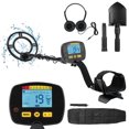 thumbnail image 1 of Metal Detector for Adults Professional High Sensitivity Waterproof Search Coil 4 Adjustable Modes LCD Backlight Display Pinpoint Function Ideal for Gold Detection, 1 of 7