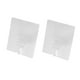 thumbnail image 4 of 2 Perchas Cuadradas Adhesivas De De Alambre Adhesivo Toalla Percha 8x9 Cm Zulema Adhesive Command Hook, 4 of 9