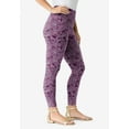 thumbnail image 3 of Roaman's Women's Plus Size Tall Plus Size Ankle Length Essential Stretch Legging, 3 of 6