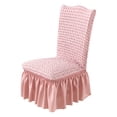 thumbnail image 2 of Funda de Silla de Comedor BLESIY Fundas para sillas de banquetes Rosado, 2 of 8