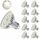 thumbnail image 1 of Bombilla LED Mr16, luz blanca fría de 6000 K, no regulable, ahorro de energía, sin parpadeo, fácil instalación, bombillas de larga duración para uso comercial y residencial, juego de 10, 1 of 5