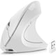 thumbnail image 1 of Mouse Inalámbrico Ergonómico Recargable, 2.4GHz Ratón Óptico Inalámbrico con Receptor USB para Mac y Windows, Diseño Ergonómico, 6 Botones, 800/1200/1600DPI, Protege el Brazo（Blanco）, 1 of 5
