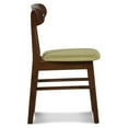thumbnail image 6 of New Classic Furniture Morocco Wood Dining Chair in Green (Set of 2), 6 of 8