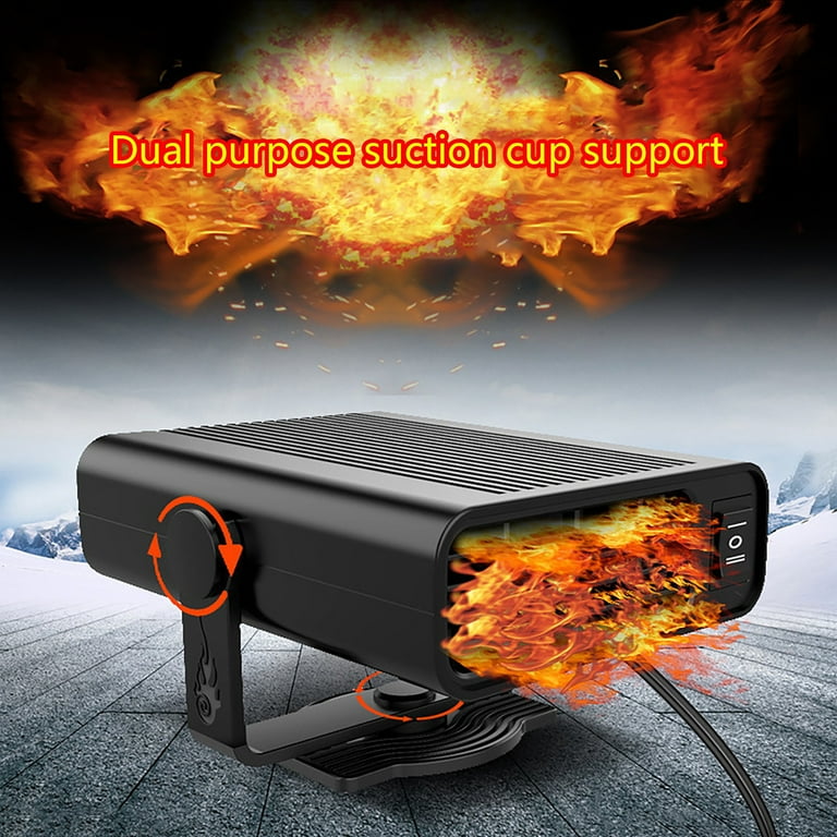 Portable Car Heater Heater With Batteries Walmart Battery Operated
