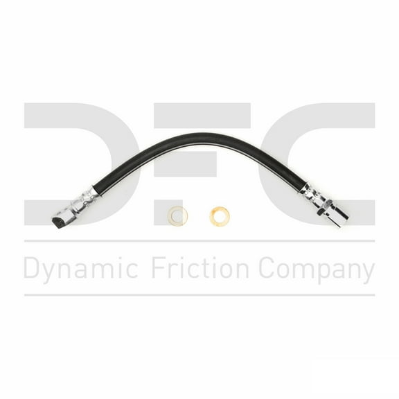 Rear Dynamic Friction Company Brake Line Hose 350-07001 For 1971-1979 Fiat 128
