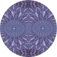 thumbnail image 1 of Ahgly Company Machine Washable Indoor Square Transitional Purple Area Rugs, 3' Square, 1 of 7