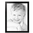 thumbnail image 2 of ArtToFrames 18x24 Inch Satin Black Double Step Lip Picture Frame, This Black Wood Poster Frame is Great for Your Art or Photos, Comes with 060 Plexi Glass (1418), 2 of 7