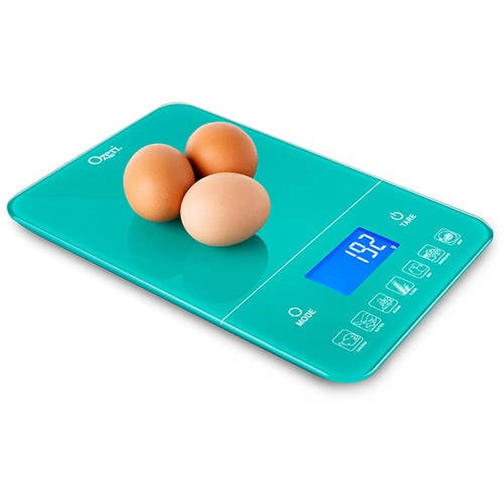 Ozeri Touch III 22 lbs (10 kg) Digital Kitchen Scale with Calorie Counter,  in Tempered Glass, 1 - Fry's Food Stores