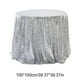 thumbnail image 3 of Round Sequin Tablecloth Glitter Fabric Tablecloth Small Round Sparkling Tablecloth for Wedding Birthday Party Christmas Decoration, Glitter Tablecloth, Sequin Tablecloth, Sparkling, 3 of 9