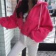 thumbnail image 1 of Espesar polar invierno mujeres sudaderas con capucha suéteres, 1 of 5