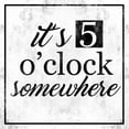 thumbnail image 2 of Alvarez, Cynthia 15x15 White Modern Wood Framed Museum Art Print Titled - 5 O Clock, 2 of 4