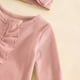 thumbnail image 4 of Niña Bebé Vestido de Manga Larga Cómodo Suave Transpirable Tela Otoño Invierno Sudadera para Viajes Diarios Casa Vacaciones Niña Bebé Manga Larga Romper, 4 of 6