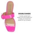 thumbnail image 5 of Journee Collection Womens Jeysha Tru Comfort Foam Slip On Slide Flat Sandals, 5 of 6