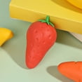 thumbnail image 4 of WUXIAB 3D Food Earsers,Cute Mini Fruit Vegetable Erasers,Bulk Cool Fun Take Apart Erasers Pencil Erasers Puzzle Erasers,Fruit Erasers Set – Strawberry,Mango & Carrot,Cute & Fun Stationery (Big), 4 of 4