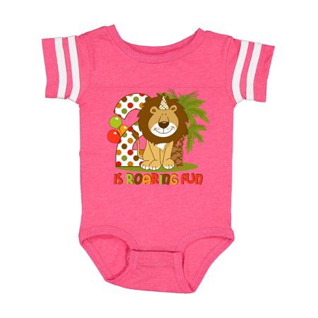 

Inktastic Cute Lion 2nd Birthday Gift Baby Boy Bodysuit