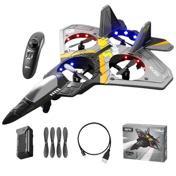 Avión RC 2 4G EPP Con Luces Aviones Regalos Navidad para