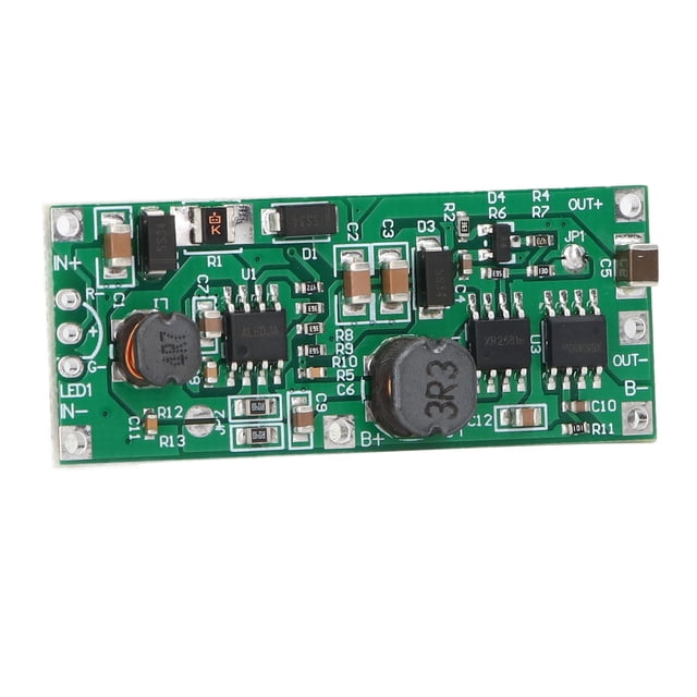 Placa de cargador Boost, módulo de cargador de batería DC5.0V‑12.0V Placa de carga Módulo de cargador de batería Acabado de lujo
