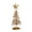 16cm, variant on Dserhfy Gold Spiral Christmas Tree Decor Glittering Tabletop Tree with Star Topper for Holiday Home Office Table Centerpiece Mantel Shelf Decor