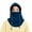 Blue, variant on Cold Weather Balaclava Ski Mask, Water Resistant and Windproof Fleece Thermal Face Mask, Hunting Cycling Neck Warmer Hood Winter Gear for Men Women Unisex Drawstring Outdoor Hood Headgear