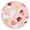 Sweet, variant on Tablecloth Ethnic Abstract Decorative Pattern Mandala Inspired Waterproof Round Cover with Elastic Edges for Elegant Use