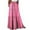160#Hot Pink, variant on GXIPO Womens 2025 Maxi Skirt Casual Flowy Elastic High Waist Long Skirts with Pockets Summer Beach Cover Up Purple M