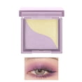 thumbnail image 1 of Glazed Light Two Color Lazy Eye Shadow Plate Simple Waterproof Beginner Long Lasting Color Rendering Eye Shadow Without Makeup, Makeup Eye Shadow, 1 of 9