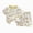 H135-Light Yellow, variant on Infant Boy Summer Pajamas Short Sleeve Soft Tee and Elastic Shorts 2pcs Breathable Sleepwear Loungewear Outfits Clothes(Light Yellow,5-6 Y)