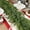 Green Dark, variant on 2Pcs Christmas Cedar Garland, 6 Ft Realistic Pine Garland, Prelit Christmas Garland with 30 Warm Lights with 8 Light Modes for Mantels Stair Table Indoor Outdoor Winter Xmas Decor (Green 2Pcs)