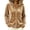 Camel #44, variant on WULMLEO Women's Hoodies Velvet Long Sleeve Hooded Zip Up Oversized Jackets Casual Pullover Tops Plus Size Fall Sweaters Coats with Pockets Black S