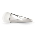 thumbnail image 3 of Stainless Steel 8mm Cats Eye Size 7 Ring, 3 of 7