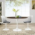 thumbnail image 2 of 48" Oval Walnut Dining Table, 2 of 5
