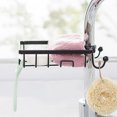thumbnail image 1 of Hanging Dish Drying Rack, Kitchen Dish Rack Strong Drainage Ability Easy To Install Sink Storage Rack Thick Wrought Iron  For Faucet Rack For Kitchen, 1 of 8