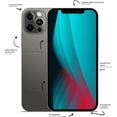 thumbnail image 2 of Virtual advanced display model phone, metal fake phone display model, do not work upgrade metal frame phone model（Phone 13 ）, 2 of 9
