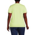 thumbnail image 2 of Lands' End Women's Plus Size Relaxed Supima Cotton T-Shirt, 2 of 3