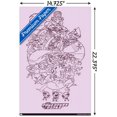 thumbnail image 3 of The Powerpuff Girls - Group Sketch Wall Poster, 14.725" x 22.375", 3 of 3