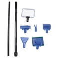 thumbnail image 2 of Outil de Nettoyage de Réservoir de Poisson, 5 en 1 Multifonction Multifonction Aquarium Outil de Nettoyage Aquarium Outils Kit Construit pour les Professionnels, 2 of 8