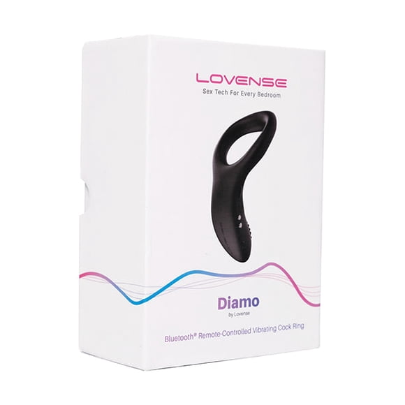 Lovense Diamo Bague Coq - Noir