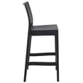 thumbnail image 2 of Compamia Siesta Maya Tabouret de Bar en Résine 29,5 Pouces Noir, 2 of 8