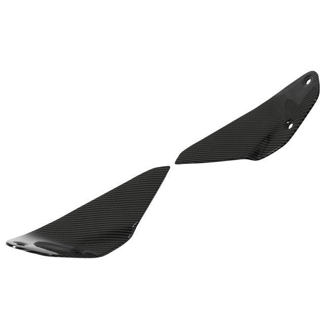 Deflector De Panel Lateral Del Parabrisas, ABS Colorfast 2 Piezas Parabrisas Lateral De Motocicleta Ajuste Directo Para Actualización ANGGREK Otros