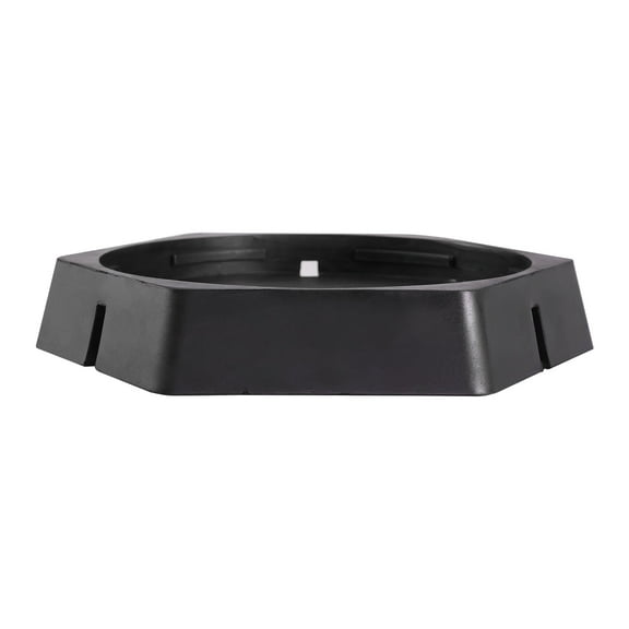 KFFKFF Motorhome Leveling Blocks, Circular 9-Inch Base, Fixed Jack Supports, Synthetic Rubber Pads, Load Bearing up to 5000 lbs per Pad, Suitable for 5th Wheel, Caravans, Class A/C RVs (Set of 4)
