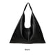 thumbnail image 4 of Bolso de asas de cuero PU Sonducket grande negro, 4 of 6