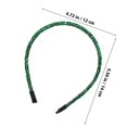 thumbnail image 2 of WEUVEB 5Ud Diademas Navideñas Con Purpurina En Material Resistente Para Eventos Festivos, 2 of 7