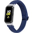 thumbnail image 1 of wonima11 Fit for Samsung Galaxy Fit SM-R370 Bands Women Men, Stretch Adjustable Elastic Nylon Bracelet Strap Replacement Watch Band Wristbands for Samsung Galaxy Fit Fitness Tracker (Blue), 1 of 1