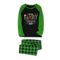 thumbnail image 2 of Blusa y pantalones con estampado a cuadros para hombre y papá, ropa familiar, pijamas, blusa y pantalones de poliéster, 2 of 5