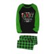 thumbnail image 2 of Blusa y pantalones con estampado a cuadros para hombre y papá, ropa familiar, pijamas, blusa y pantalones de poliéster, 2 of 5