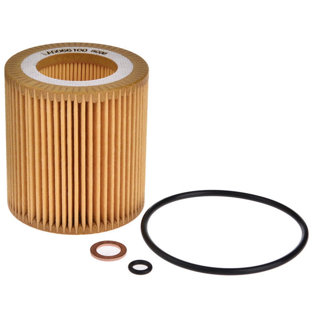 A Pair Set  Engine Oil Filters Mann HU816X 11427541827 For BMW E60 E71 E82 E88 