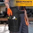 thumbnail image 3 of Bolsa para herramientas LEFOR·Z, grande, enrollable, 13 bolsillos, para hombre, color negro, 3 of 6