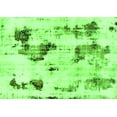thumbnail image 1 of Ahgly Company Indoor Rectangle Abstract Green Modern Area Rugs, 2' x 3', 1 of 4